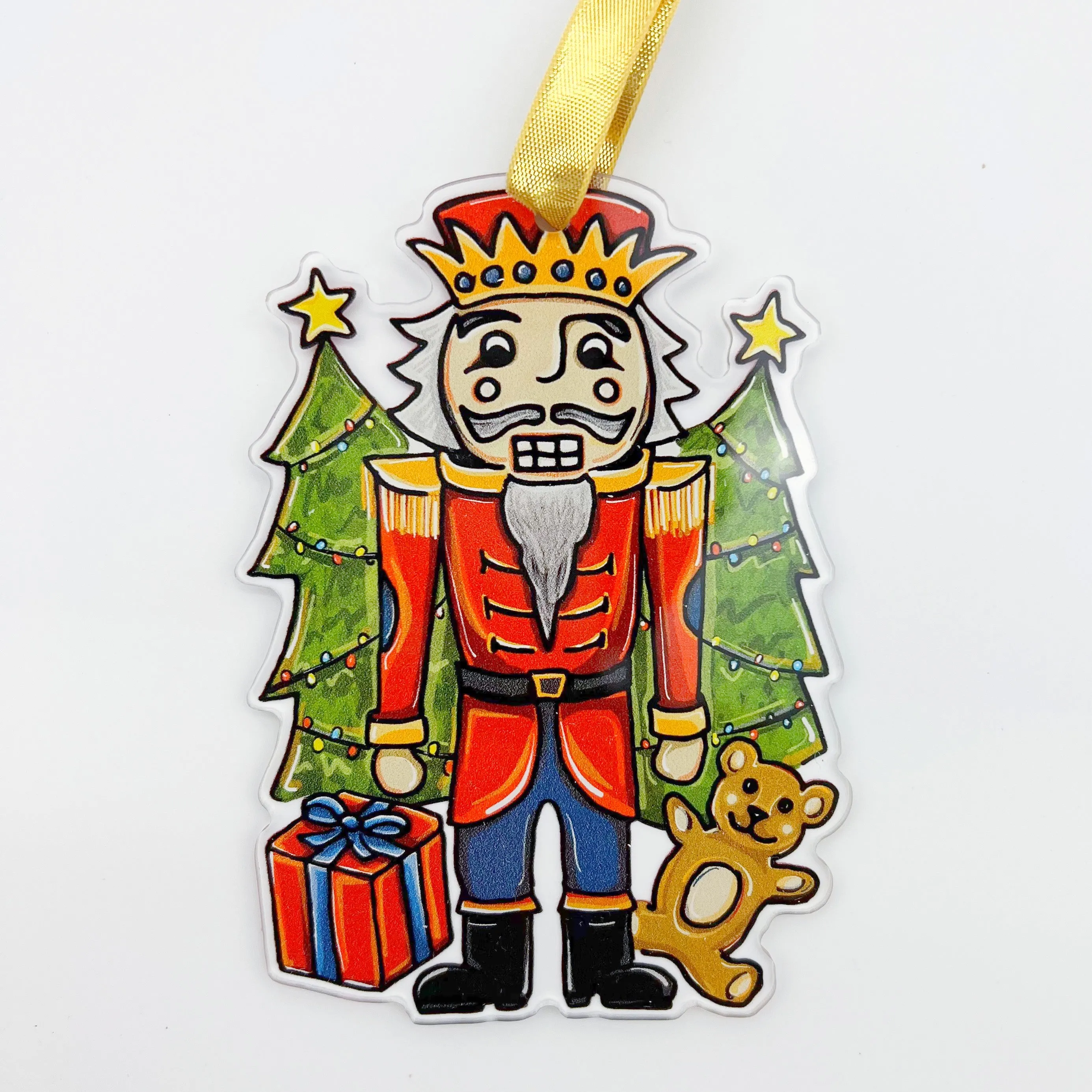 Acrylic Nutcracker Ornament