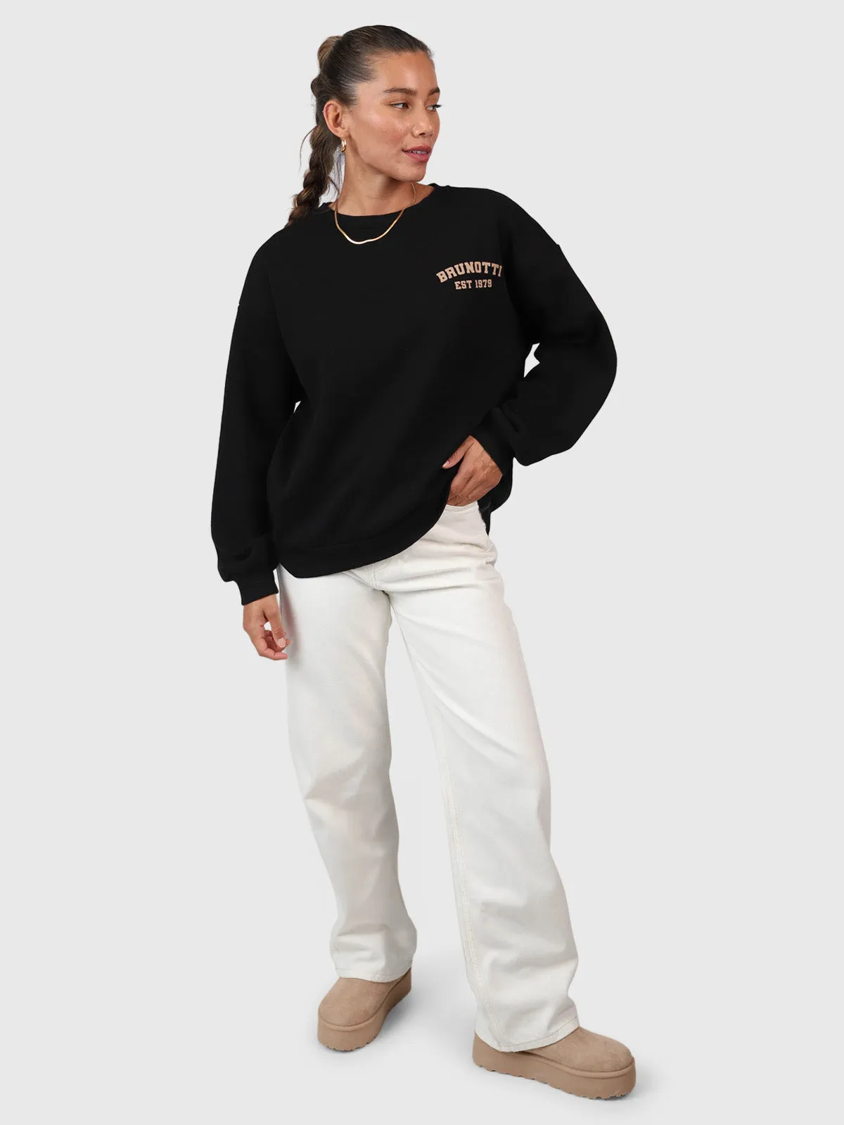 Alm Women Sweater | Black