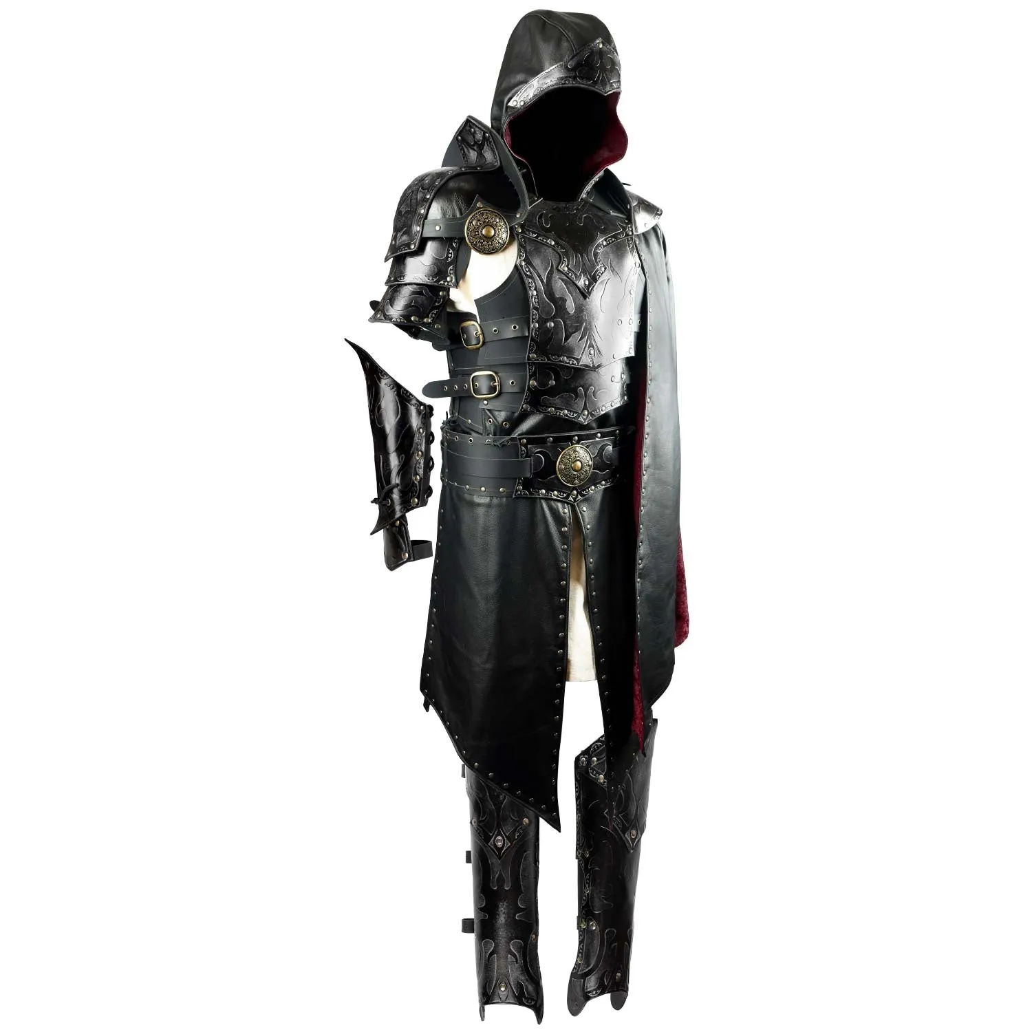 Assassin Leather Half-Cape