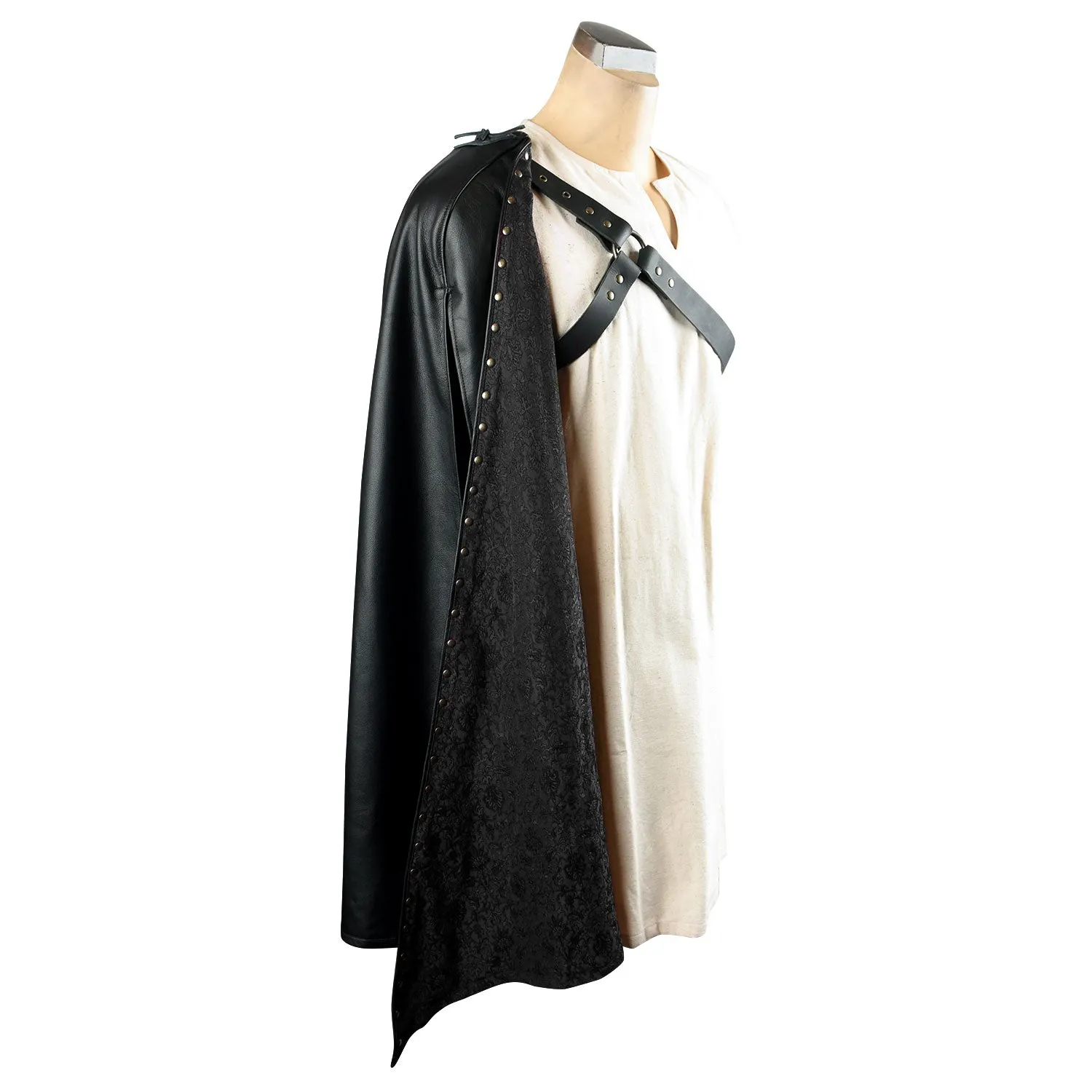 Assassin Leather Half-Cape