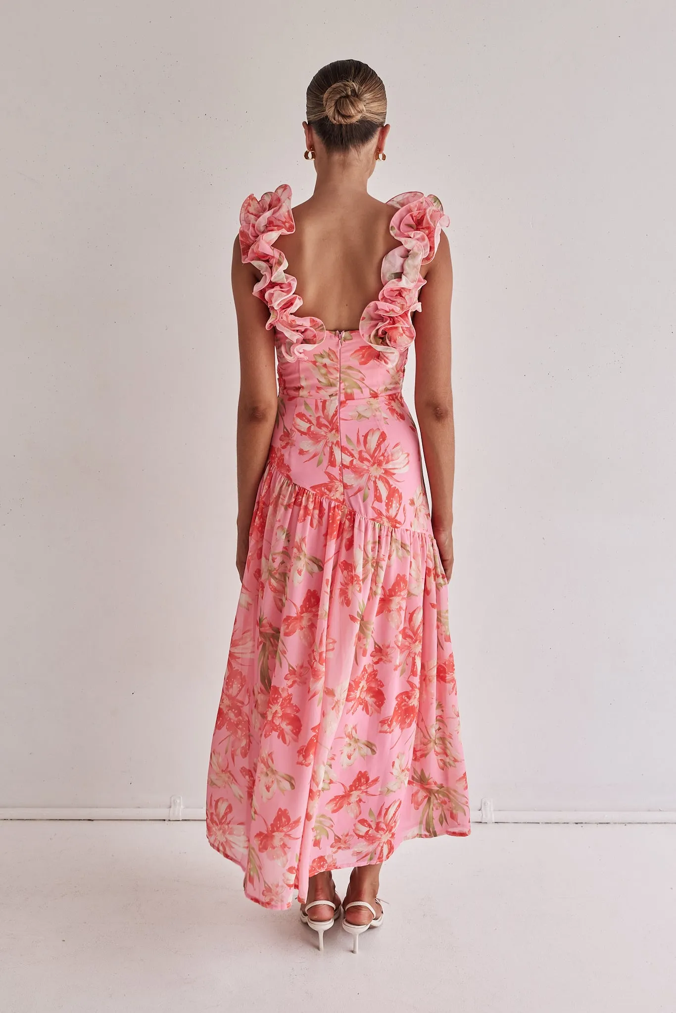 Aurelia Maxi Dress (Pink)