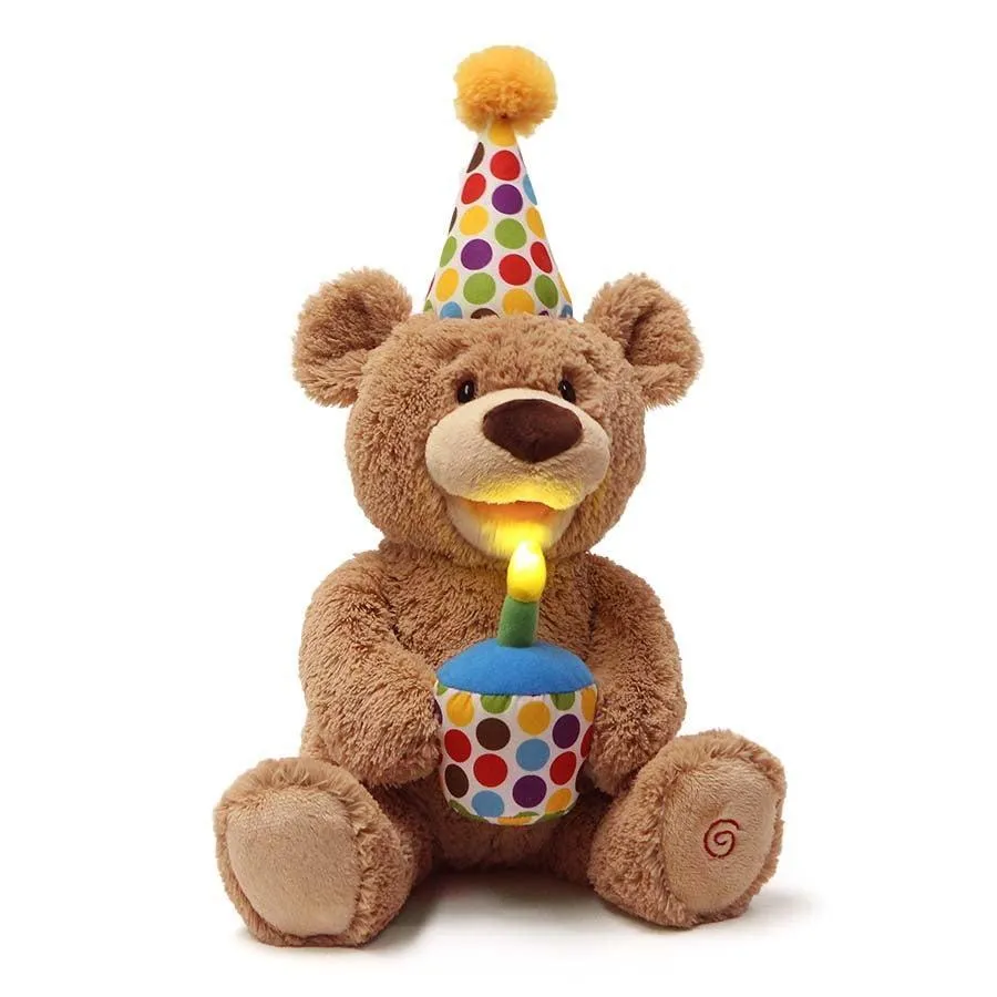 Baby Gund Happy Birthday Animated Teddy 12 In