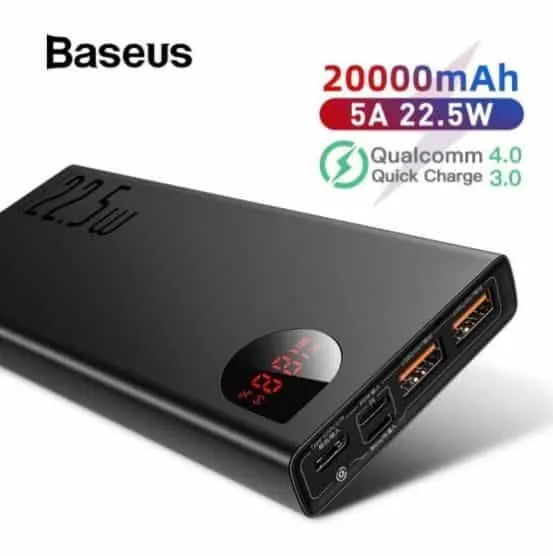 BASEUS Adaman 22.5W/65W 10000mAh/20000mAh Quick Charge Power Bank