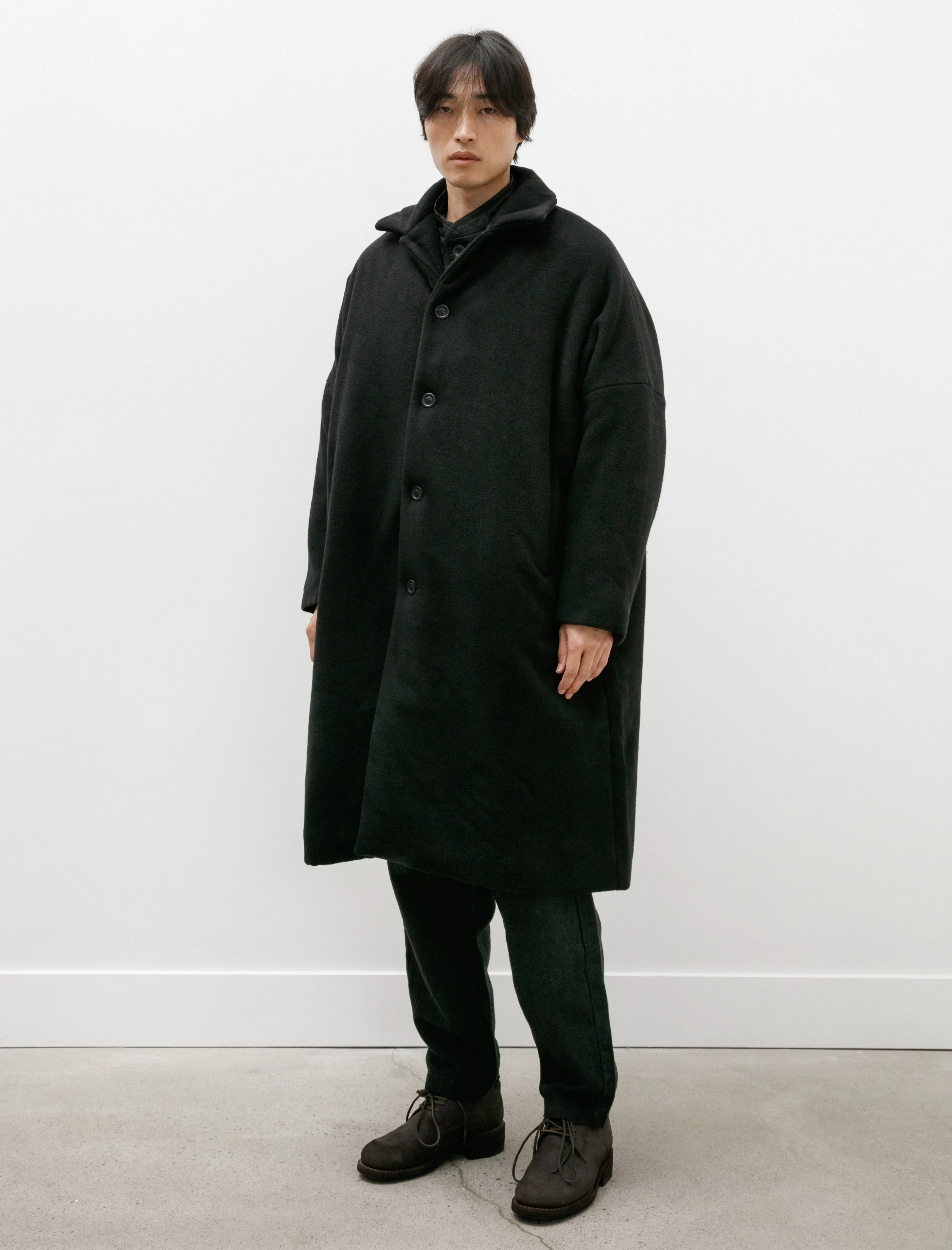 Big Blobby Coat M Cashmere Kasper Black