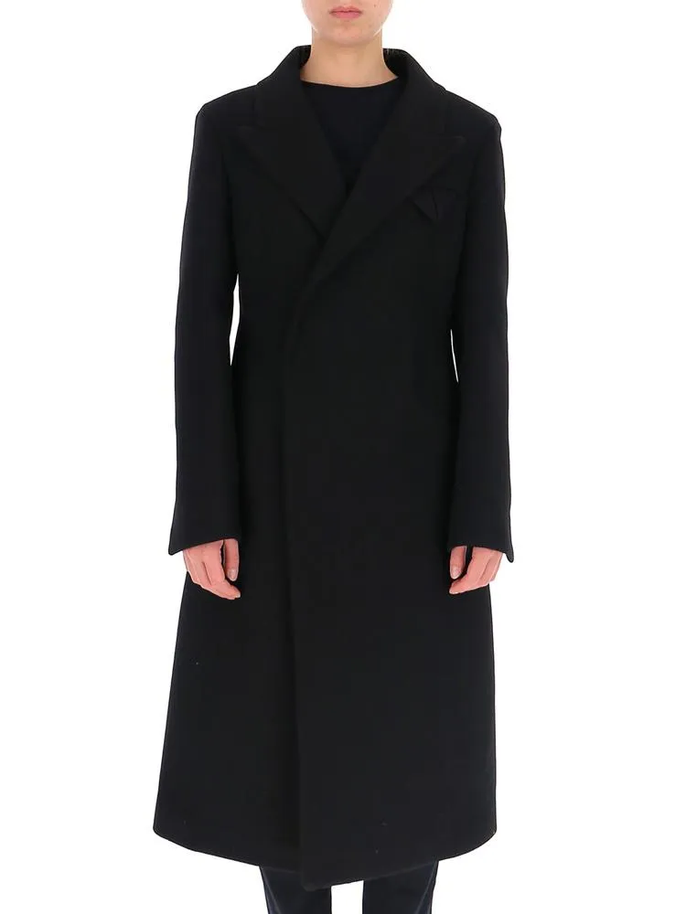 Bottega Veneta Longline Single Breasted Coat