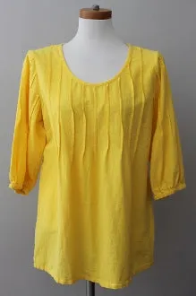 Bright Winter Canary Tunic