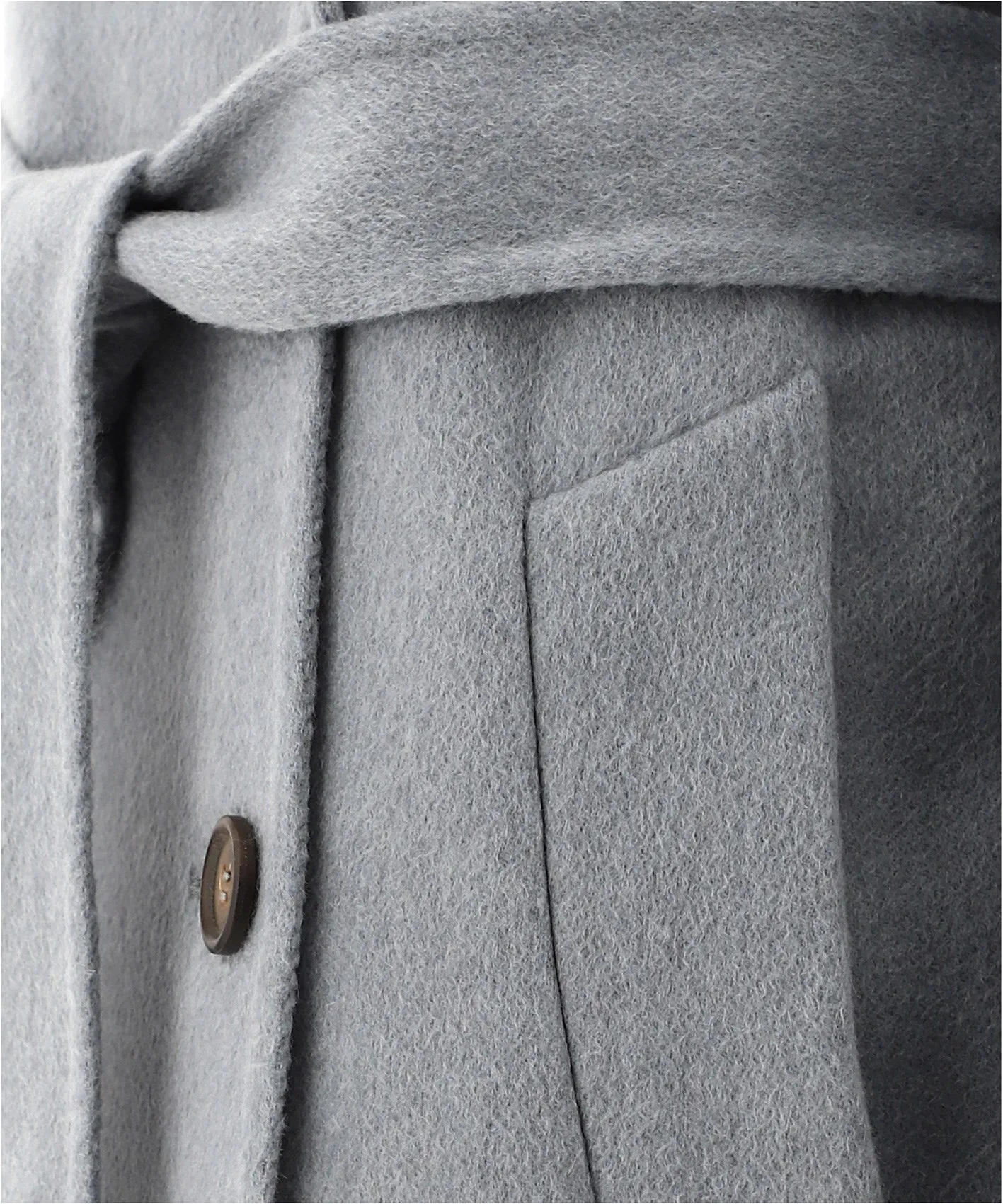 Brunello Cucinelli Double-Breasted Tie Waist Coat