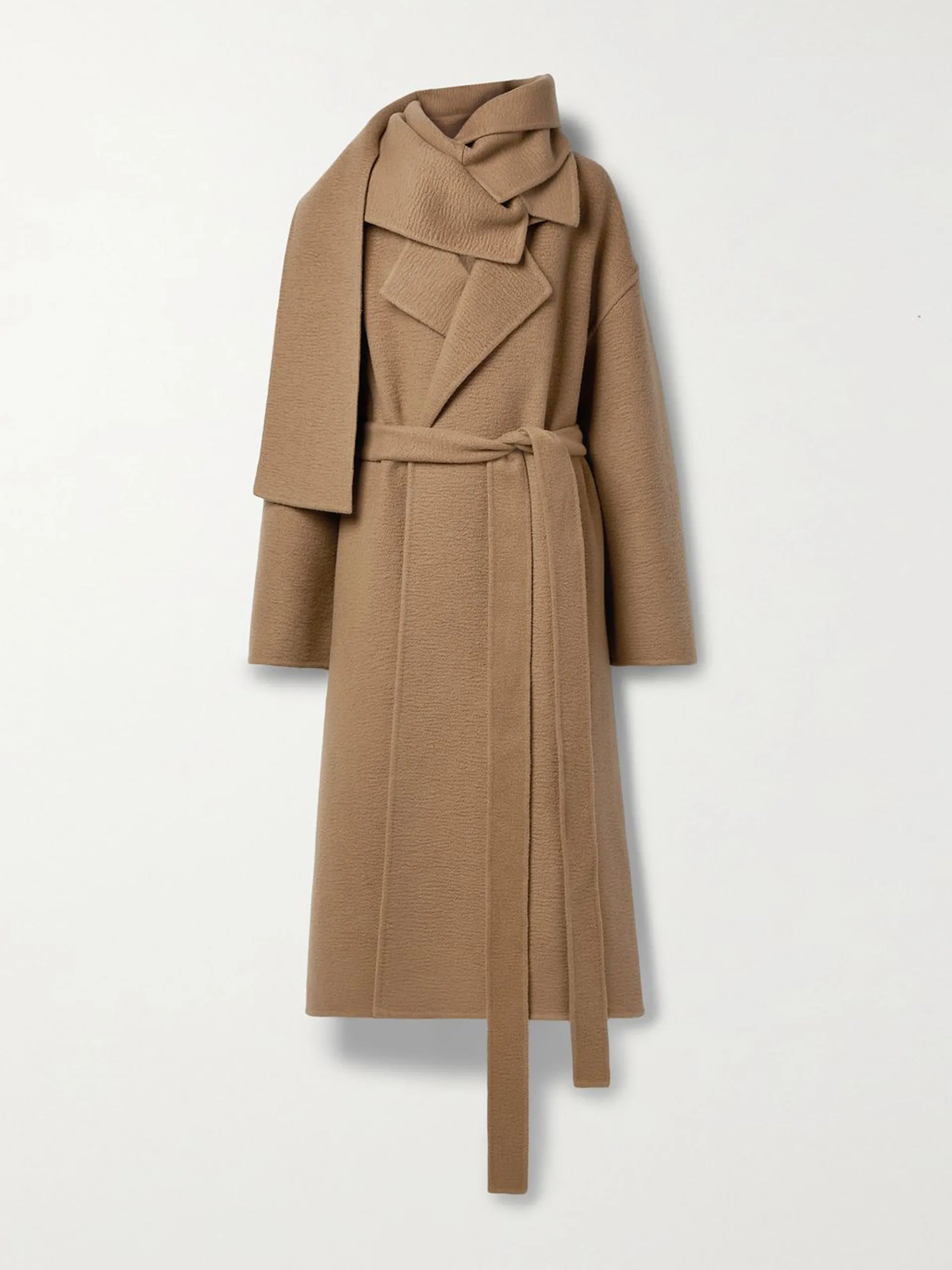 Camel cashmere coat