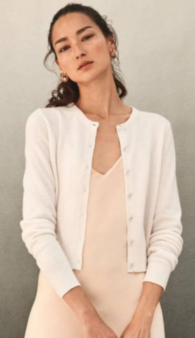 Cashmere Embellished Cardigan