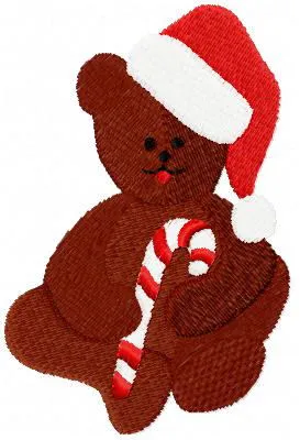 Christmas Bubbin Bear Set Machine Embroidery