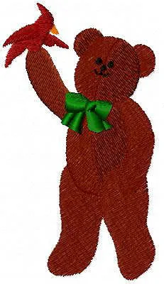 Christmas Bubbin Bear Set Machine Embroidery