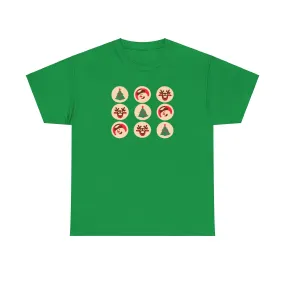 Christmas Cookie Unisex Heavy Cotton Tee