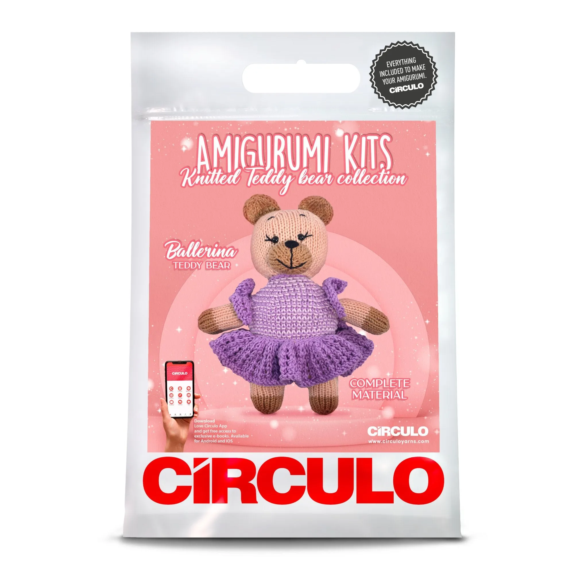 Circulo Amigurumi Kits - Knitted Teddy Bear Collection