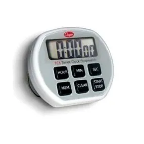 COOPER-ATKINS TC6-0-8, 6 BUTTON ELECTRONIC TIMER/CLOCK/STOPWATCH