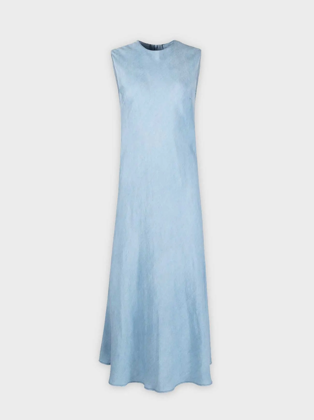 DENIM SLIP DRESS-LIGHT DENIM