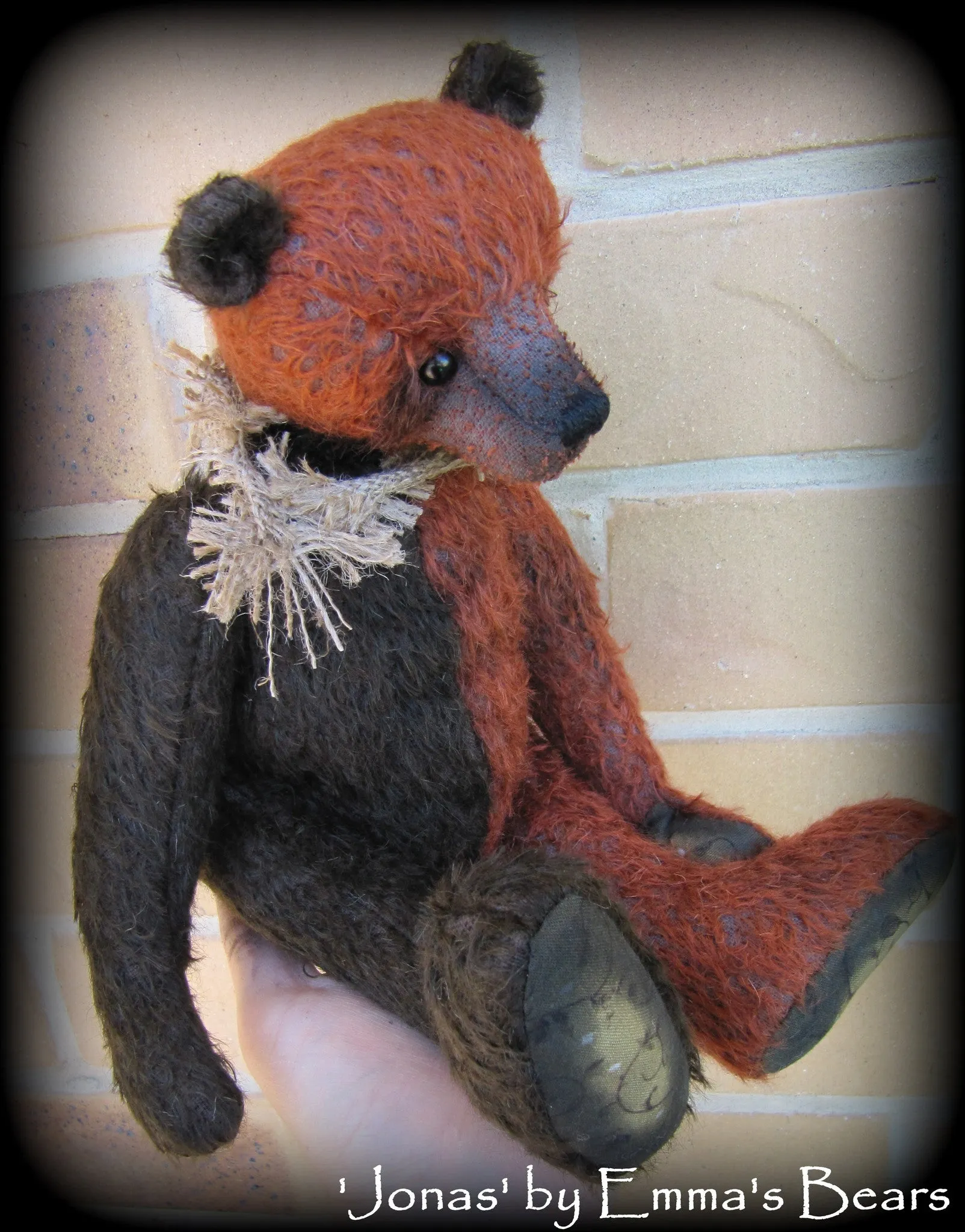 Digital PATTERN - 14" Old Style Jonah Bear