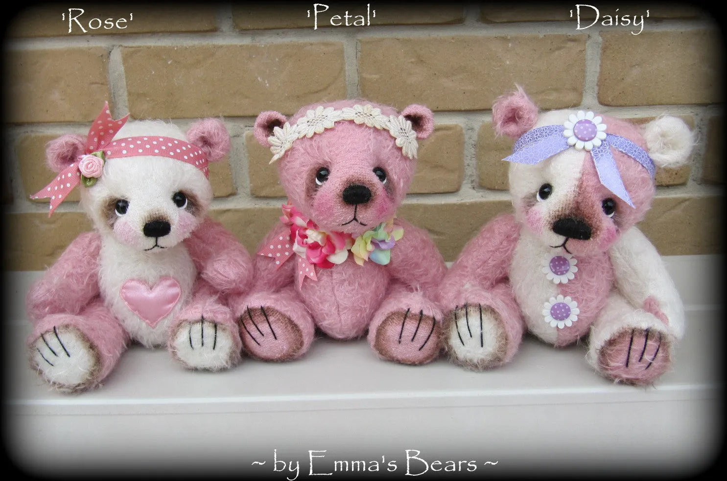 Digital PATTERN - 9" Willa/Attila duo bear/bunny design