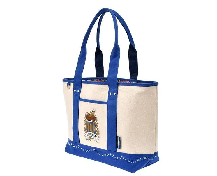 Disney Unibearsity 10Th Anniversary Blue Tote Bag