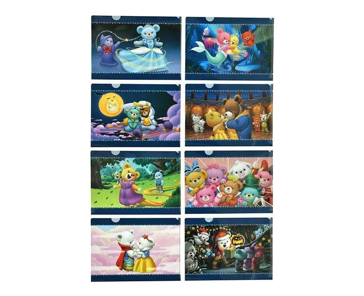 Disney Unibearsity 10Th Anniversary Secret Clear File