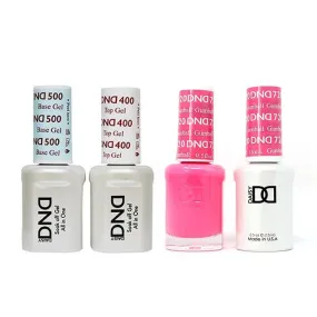 DND - Base, Top, Gel & Lacquer Combo - Gumball - #720