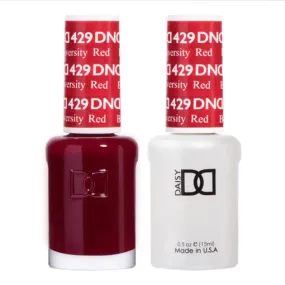 DND Gel & Polish Duo 429 Boston University Red