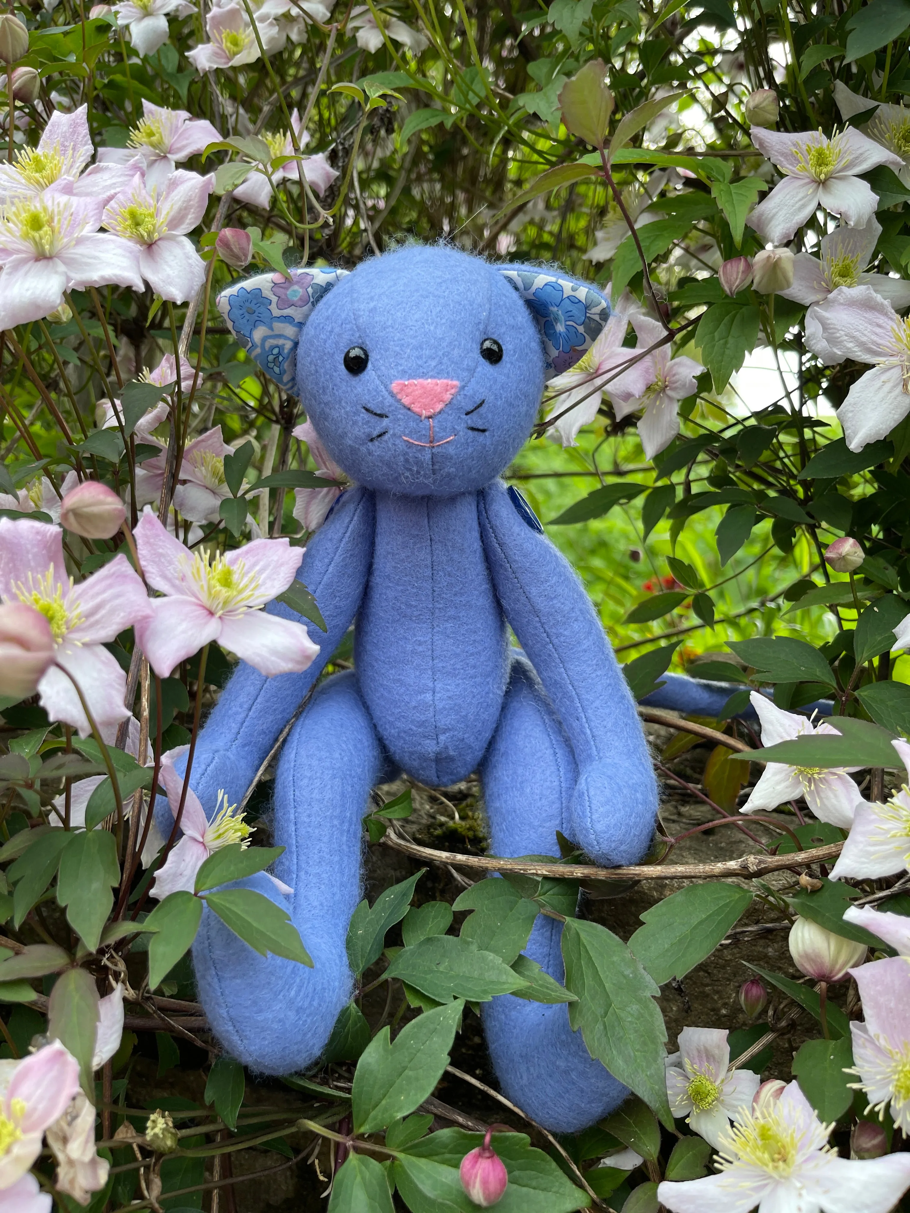 ***DOWNLOAD*** - Chase the Cat Pattern and Instructions A4 - 28cm when made