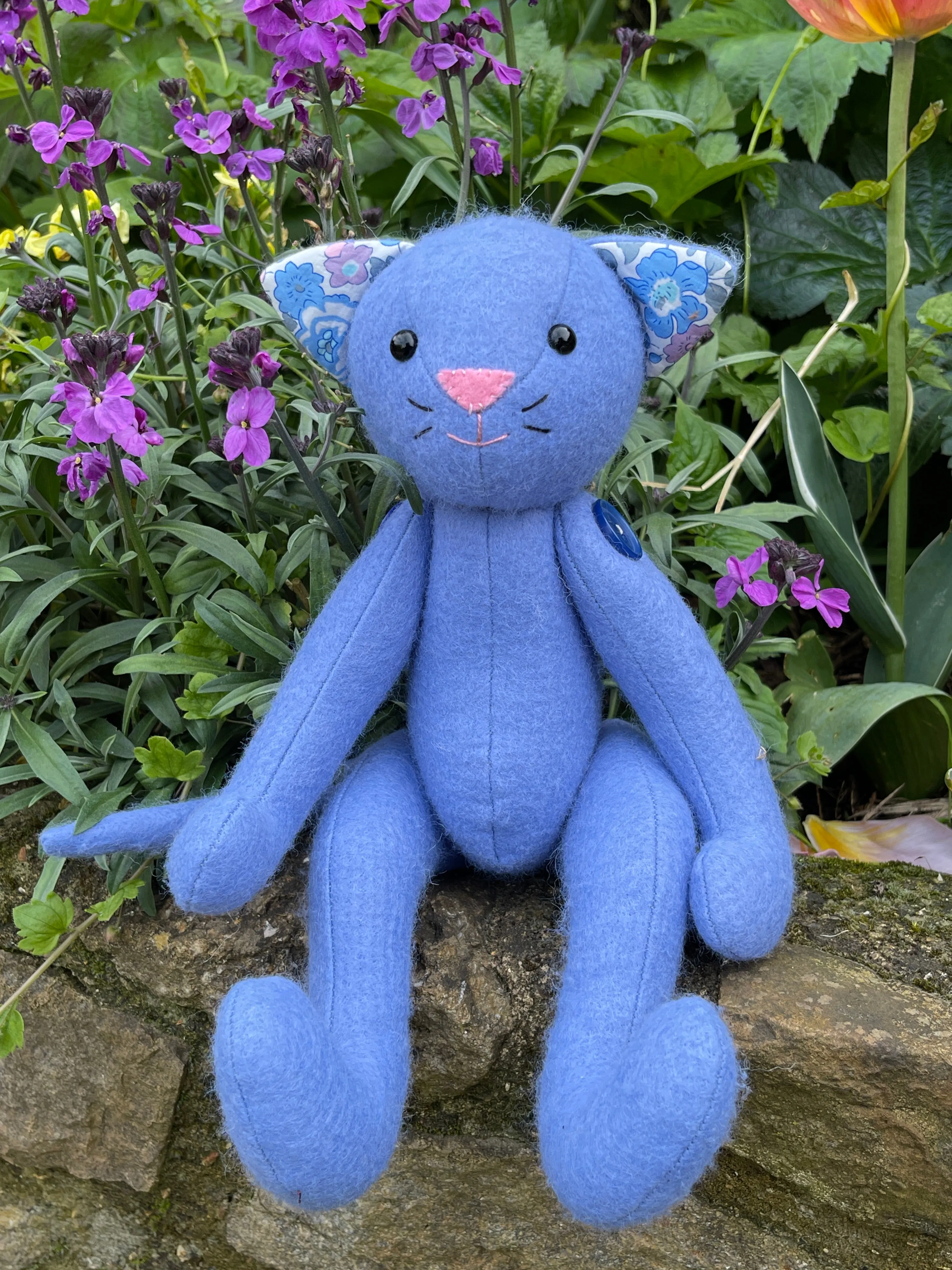 ***DOWNLOAD*** - Chase the Cat Pattern and Instructions A4 - 28cm when made