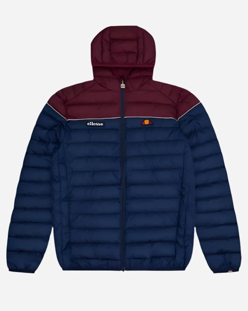 Ellesse Lombardy 2 Padded Jacket Navy/Burgundy