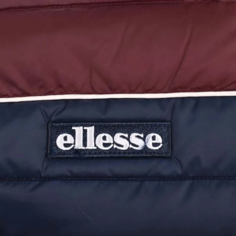 Ellesse Lombardy 2 Padded Jacket Navy/Burgundy