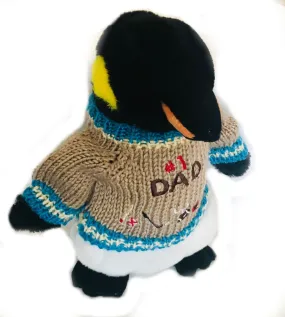 Emperor Penguin #1 Dad - Father's Day - Stuffed Animal Plush (10" Tall)