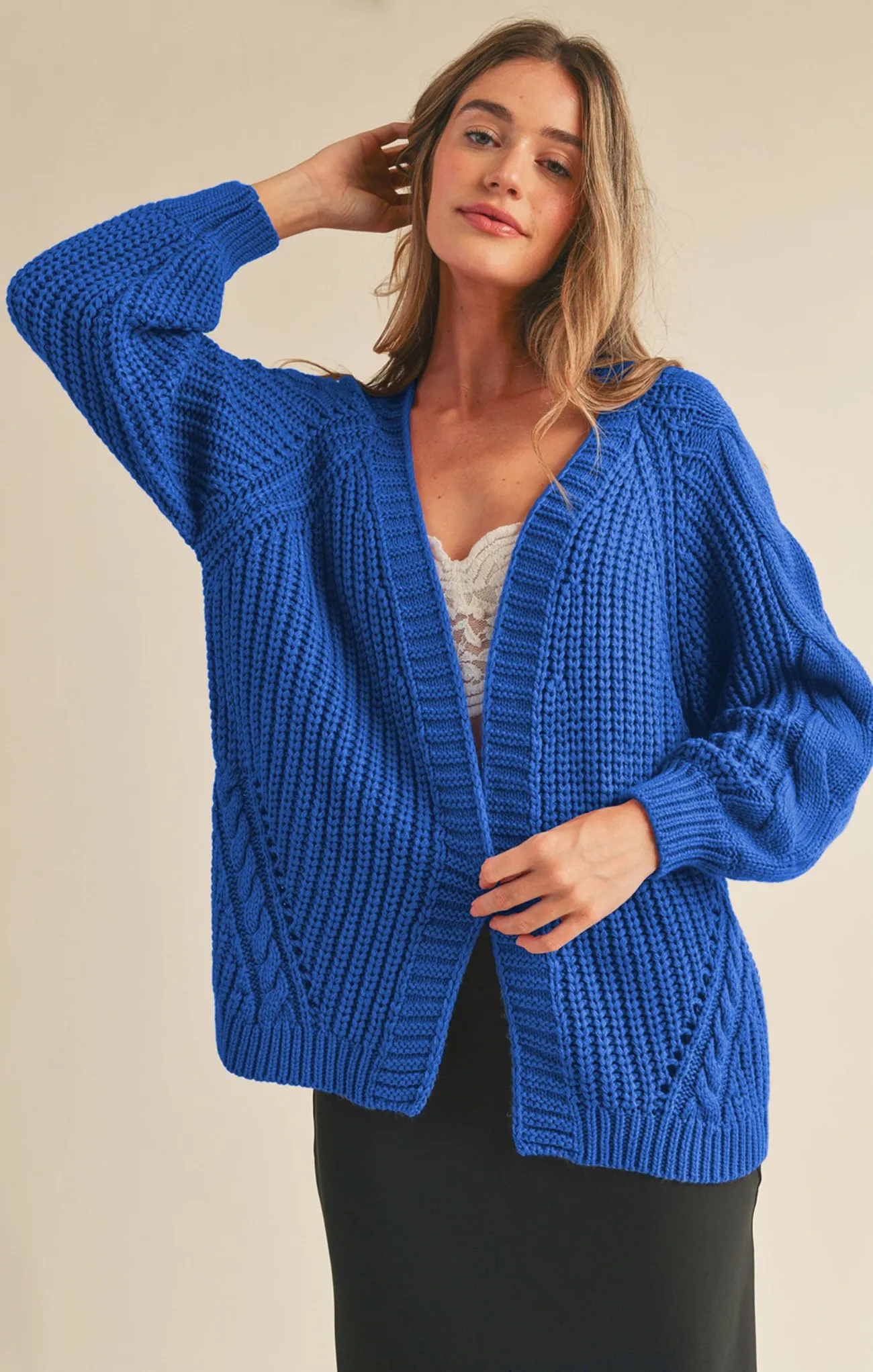 Emryn Cable Cardigan