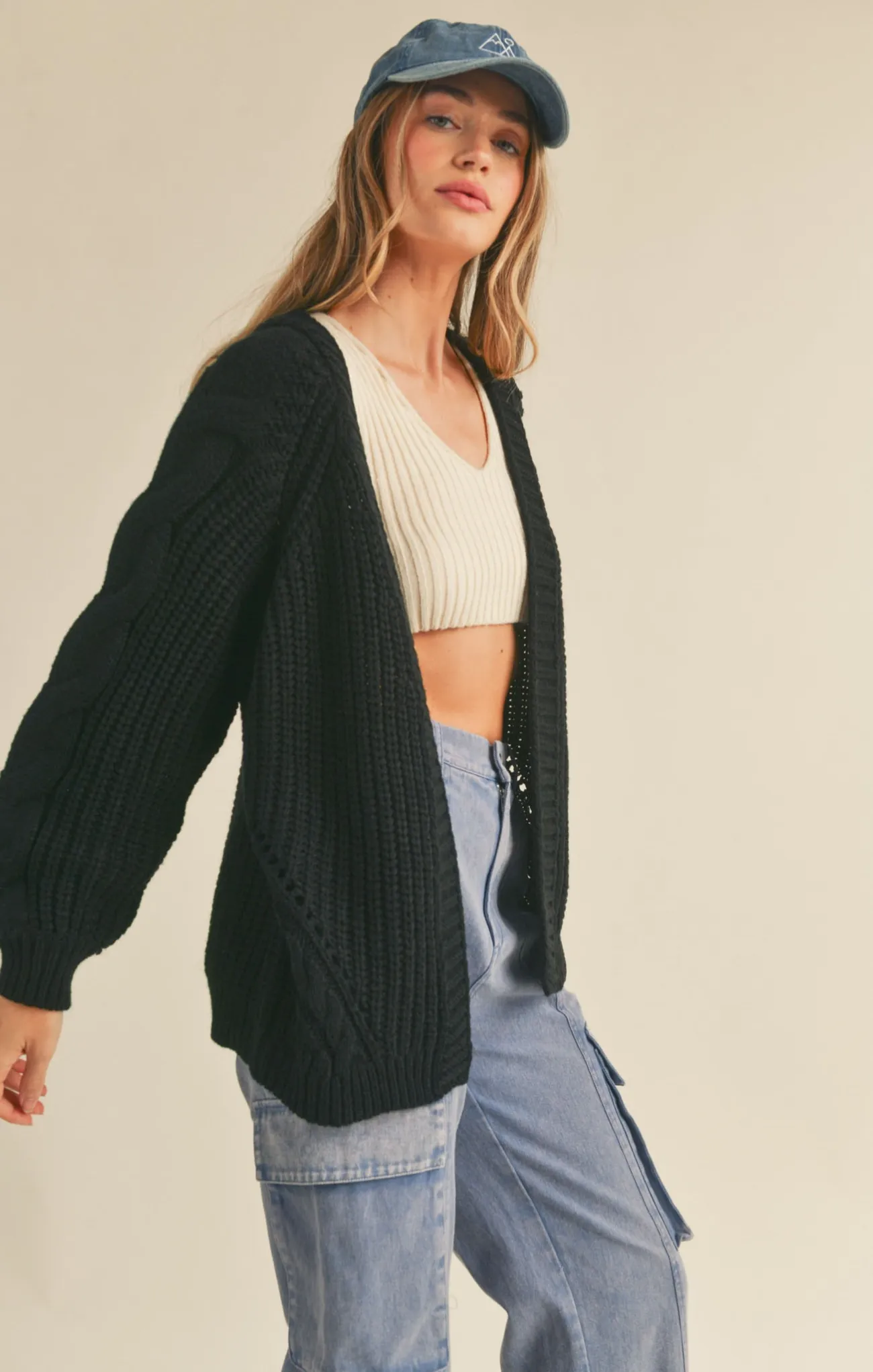 Emryn Cable Cardigan