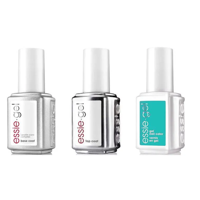 Essie Combo - Gel, Base & Top - Bustling Bazaar 0.5 oz - #1619G