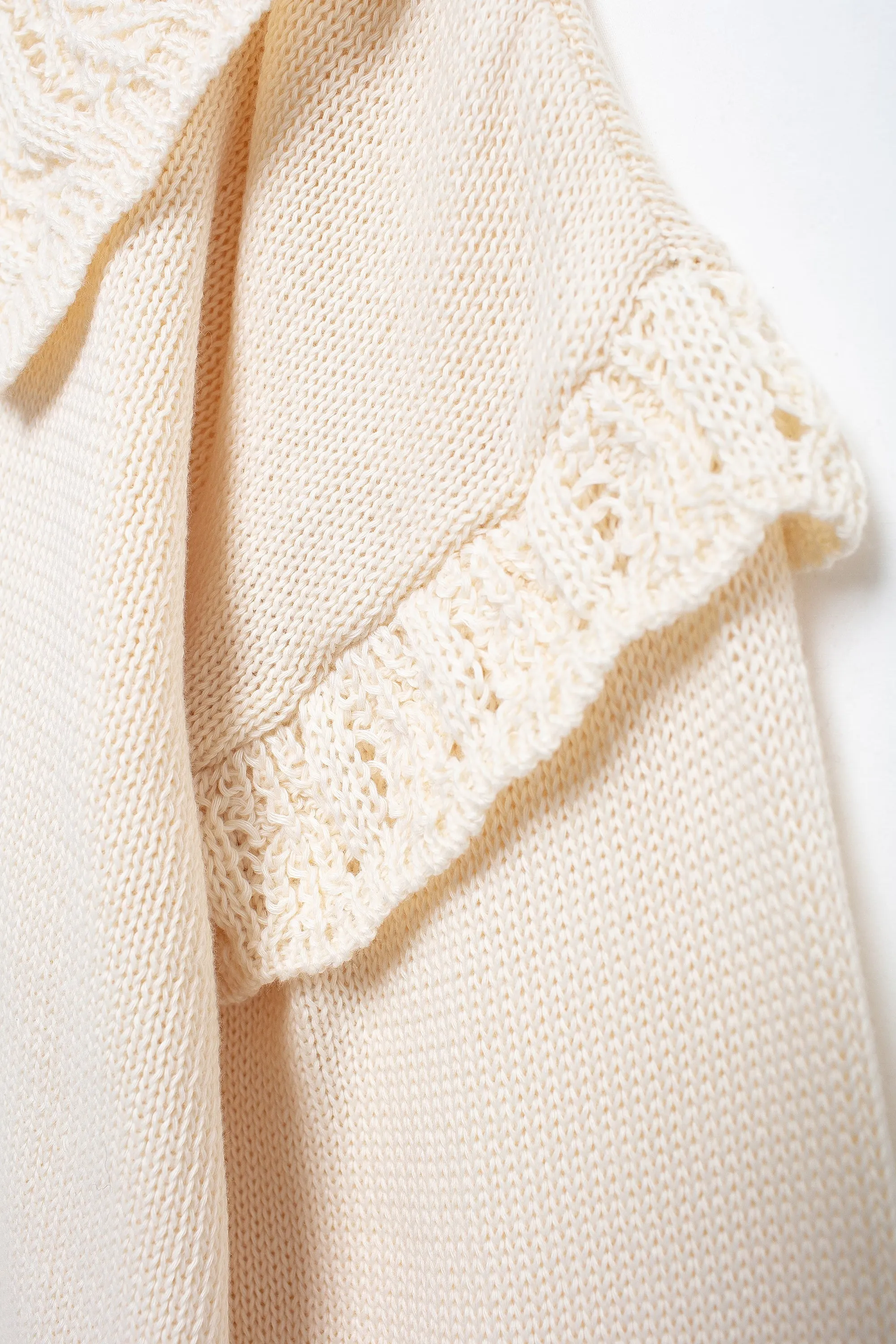 Evelyn Embroidered Knit Cardigan