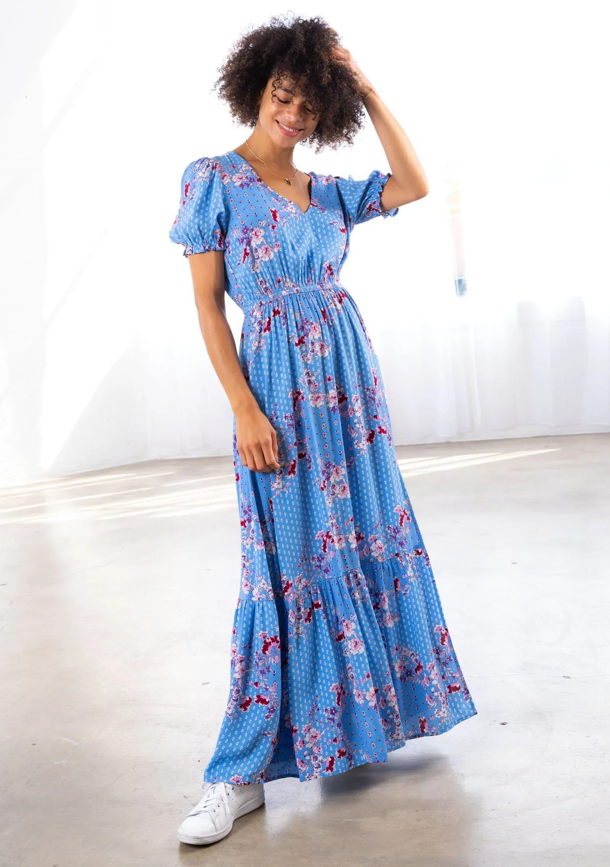 Fabled Floral Maxi Dress