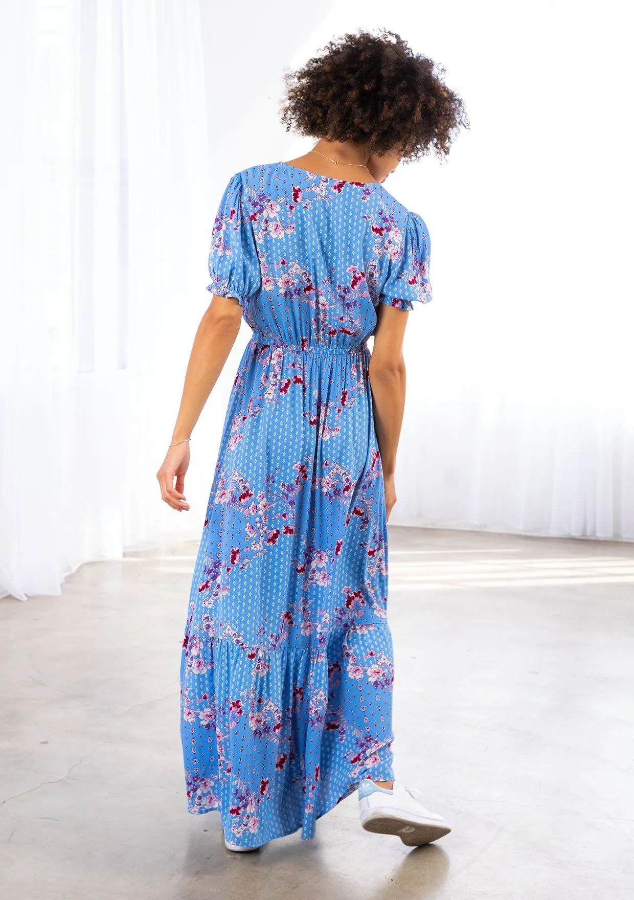 Fabled Floral Maxi Dress