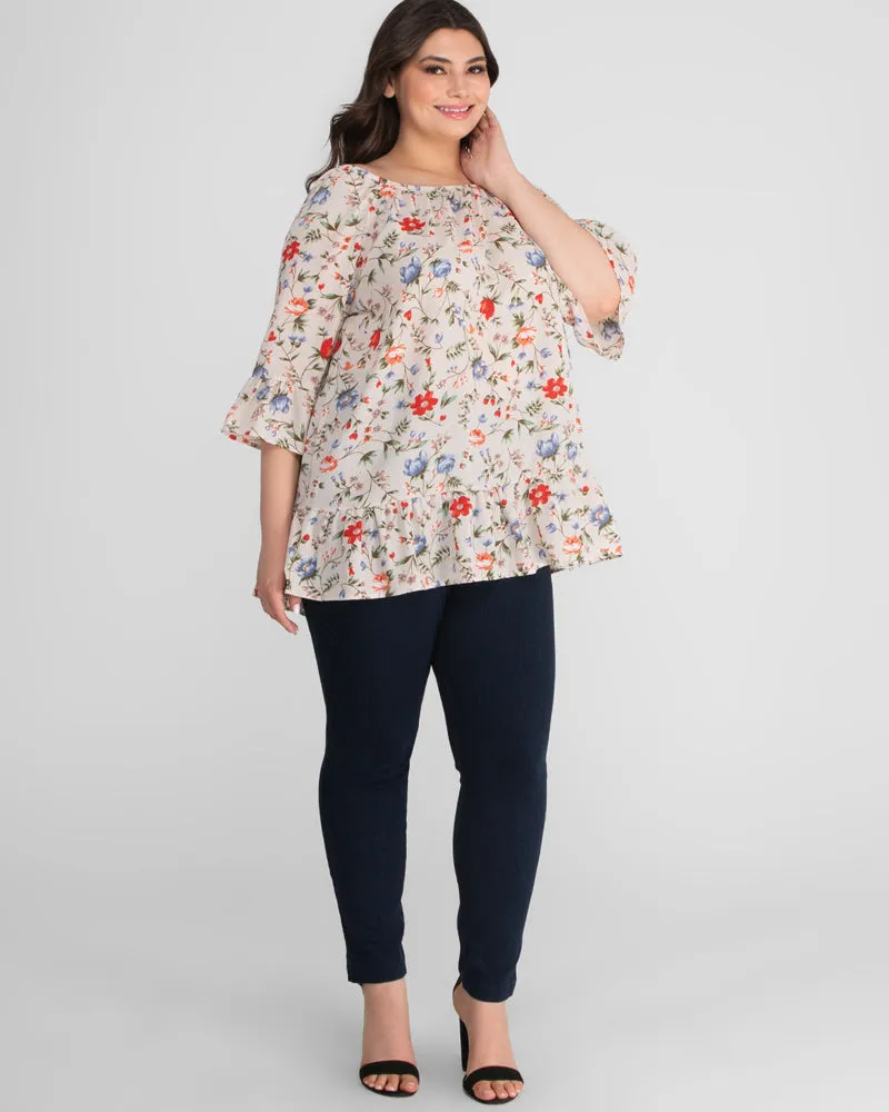 Felicity Casual Plus Size Tunic Top- Sale!