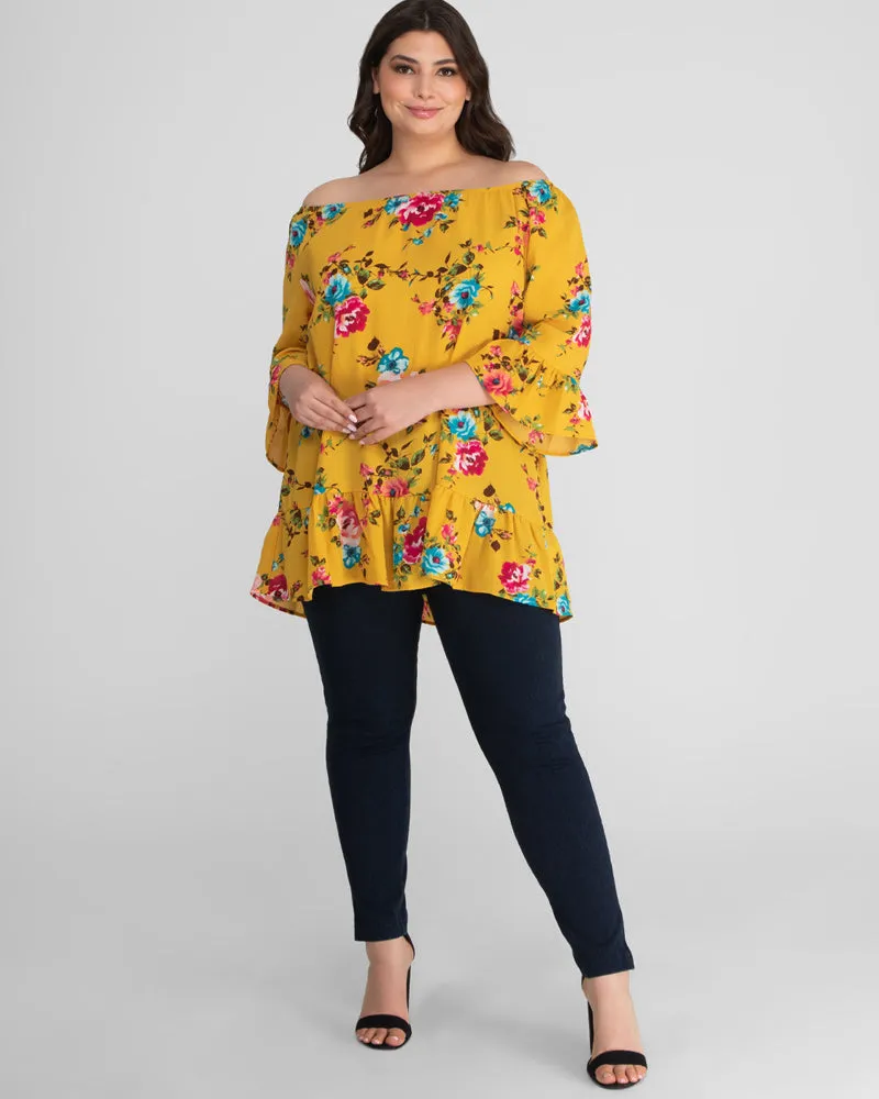 Felicity Casual Plus Size Tunic Top- Sale!