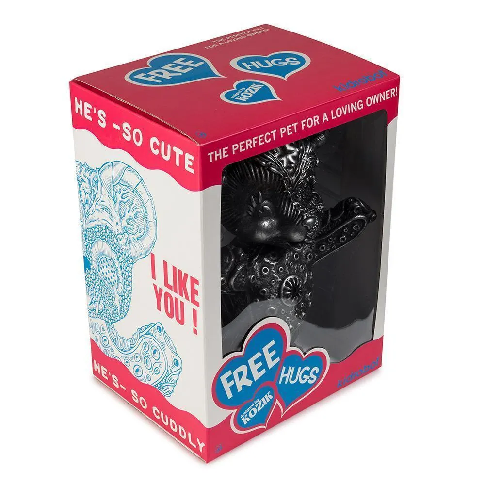 Free Hugs Bear Art Figure - Kidrobot.com Exclusive Silver Edition