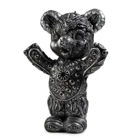 Free Hugs Bear Art Figure - Kidrobot.com Exclusive Silver Edition