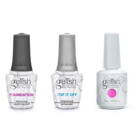 Gelish Combo - Base, Top & It's Gonna Be Mei