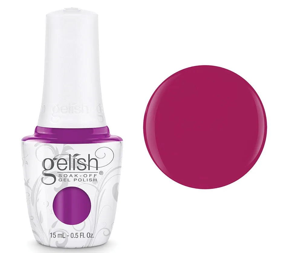 Gelish Professional Gel Polish Carnaval Hangover - Purple Neon Creme - 15ML