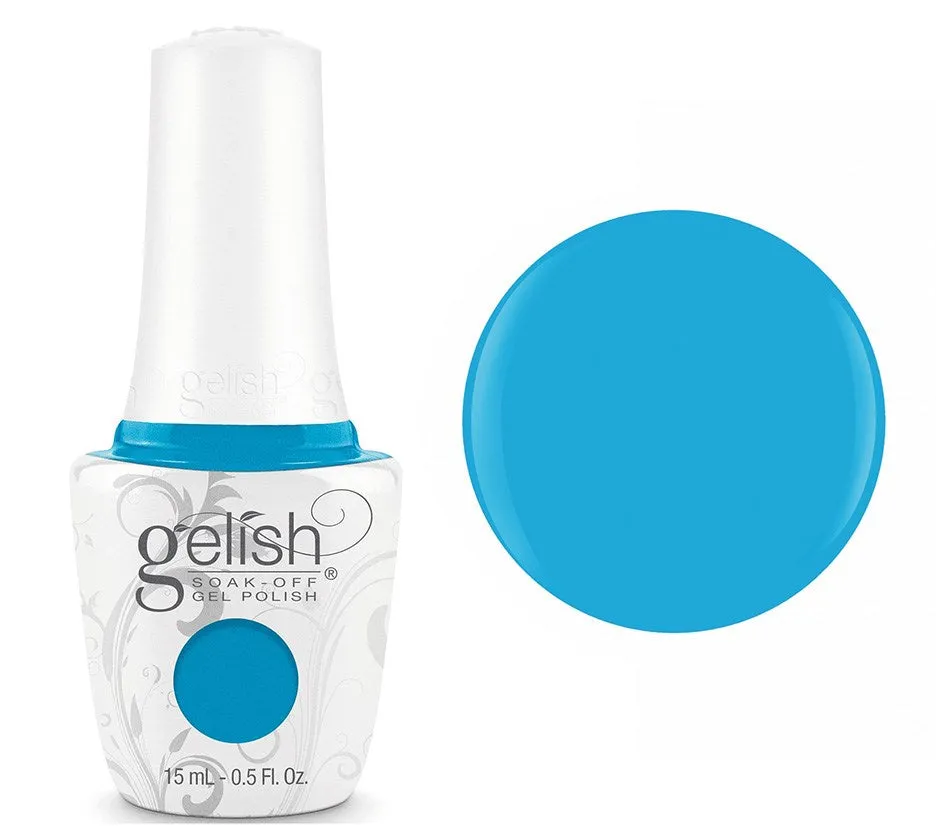 Gelish Professional Gel Polish No Filter Needed - Blue Neon - 15ML