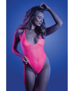 Glow Electric Haze Teddy Neon Pink L/XL