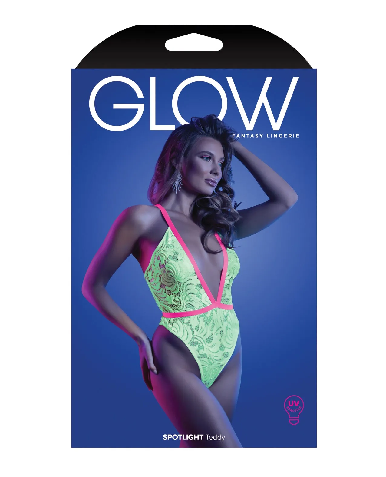 Glow Spotlight Teddy Neon Chartreuse M/L