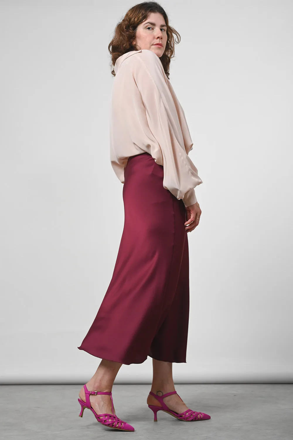 Goparis Skirt - bordo