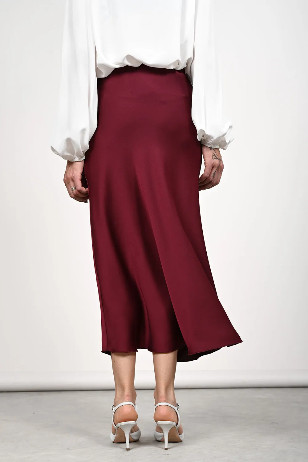 Goparis Skirt - bordo