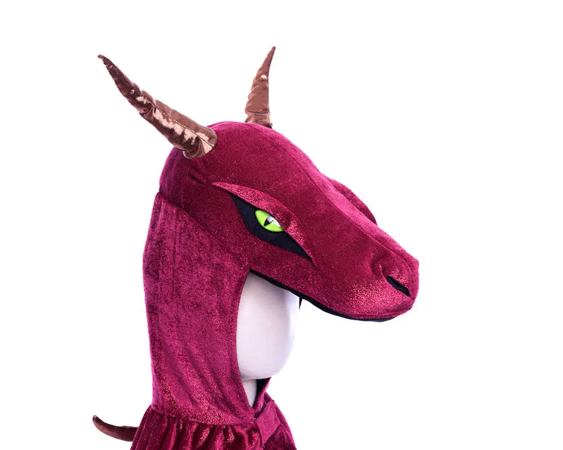 GREAT PRETENDERS - DRESS UP: BURGUNDY & COPPER STARRY NIGHT DRAGON