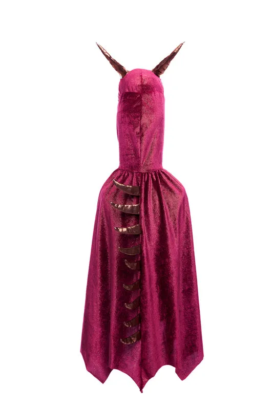 GREAT PRETENDERS - DRESS UP: BURGUNDY & COPPER STARRY NIGHT DRAGON