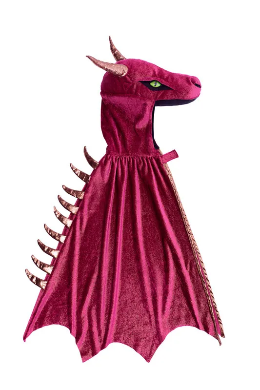 GREAT PRETENDERS - DRESS UP: BURGUNDY & COPPER STARRY NIGHT DRAGON